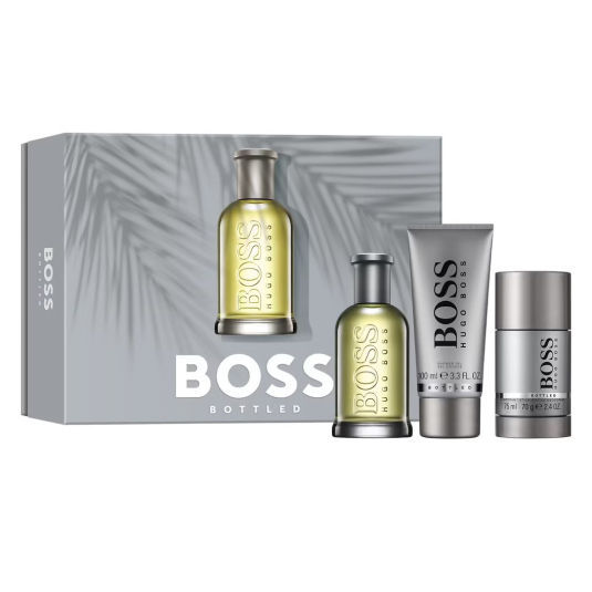 hugo boss boss bottled edt 100ml cofre 3 piezas