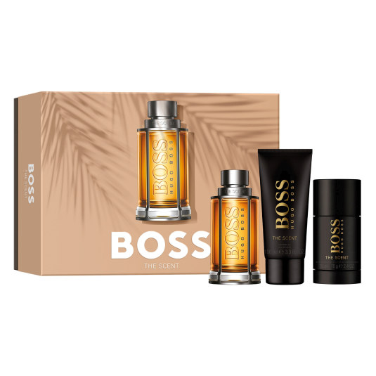 boss the scent eau de toillete 100ml cofre 3 piezas