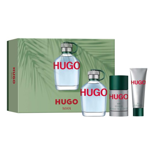 hugo boss hugo man eau de toilette 125ml cofre 3 piezas