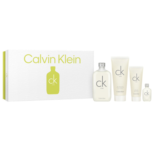 ck-one eau de toilette 200ml cofre 4 piezas