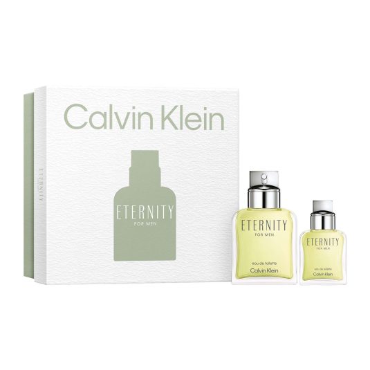calvin klein eternity for men eau de toilette 100ml cofre 2 piezas