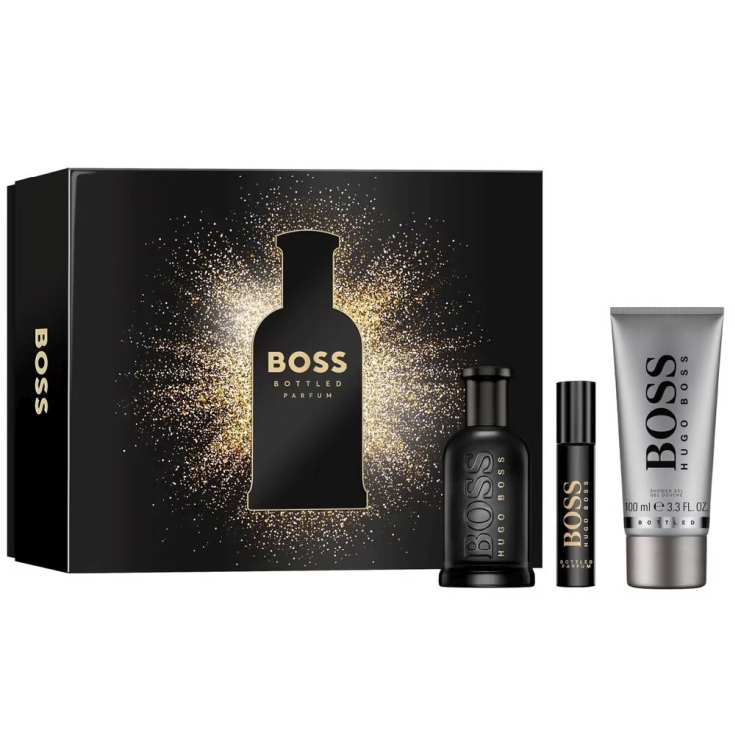 hugo boss boss bottled parfum 100ml cofre 3 piezas delaUz