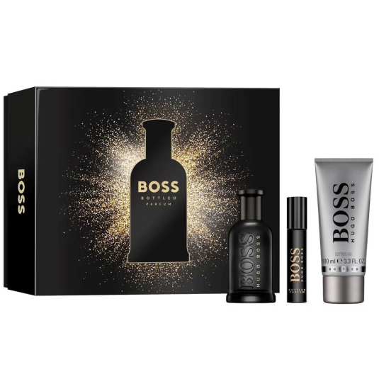 hugo boss boss bottled parfum 100ml cofre 3 piezas