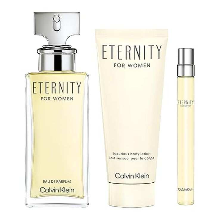 ck eternity for womem eau de parfum 100ml cofre 3 piezas