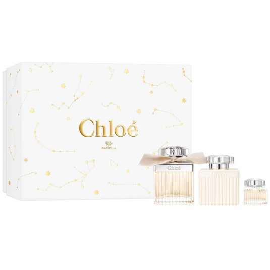 chloe signature eau de parfum 75ml cofre 3 piezas