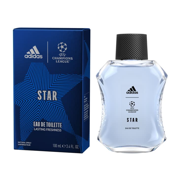 adidas uefa star eau de toilette 100ml