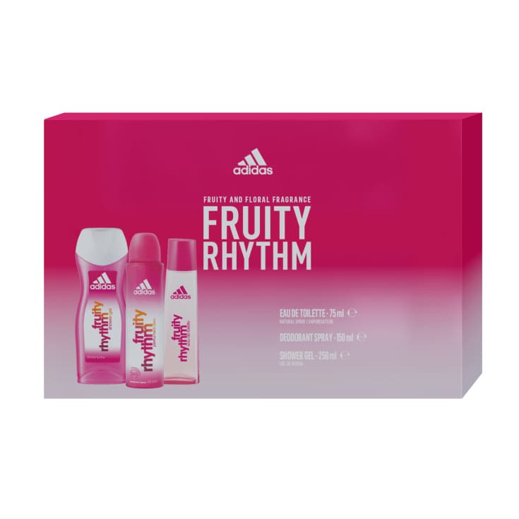 adidas fruity rhythm eau de toilette estuche 3 piezas