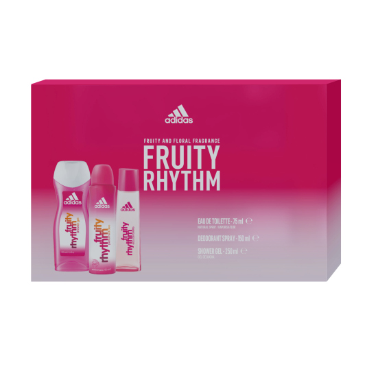 adidas fruity rhythm eau de toilette estuche 3 piezas