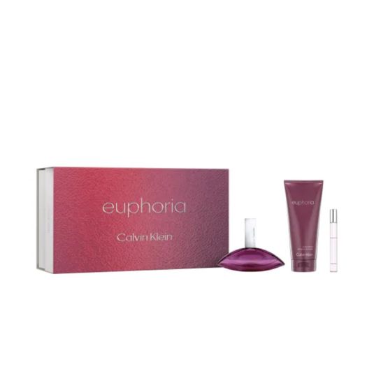 euphoria woman eau de parfum 100ml cofre 3 piezas