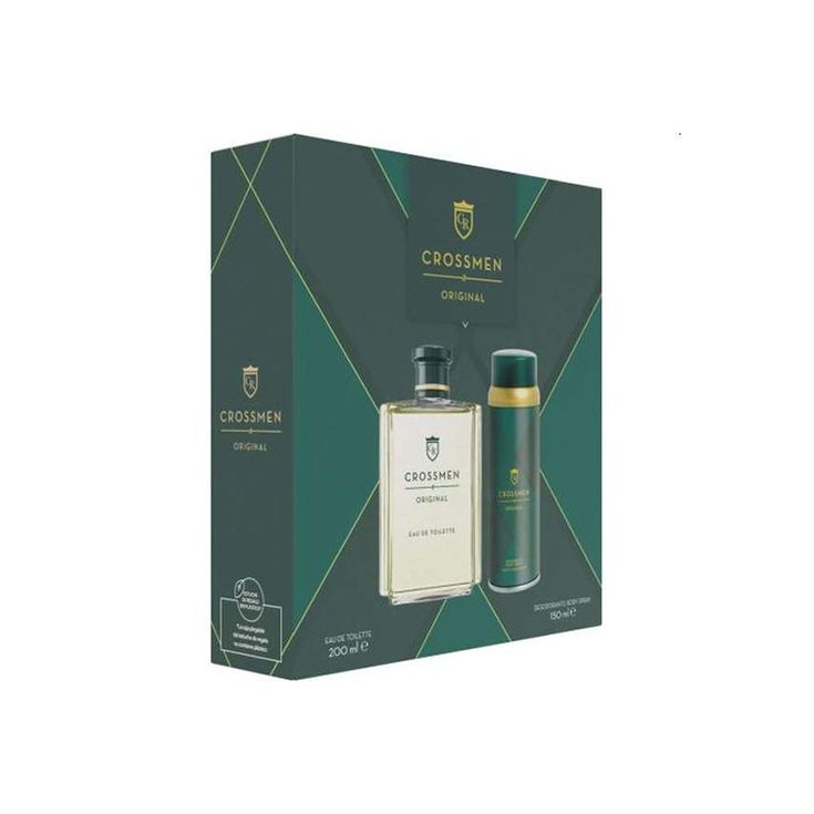 crossmen colonia 200ml+desodorante 150ml crossmen colonia 200ml+desodorante 150ml