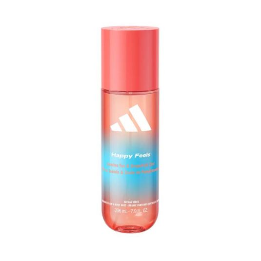 adidas body mist happy feels 236ml
