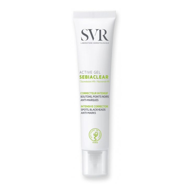 svr sebiaclear active tratamiento facial antiacne 40ml