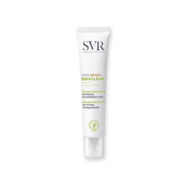 svr sebiaclear crema matificante spf50+ 40ml