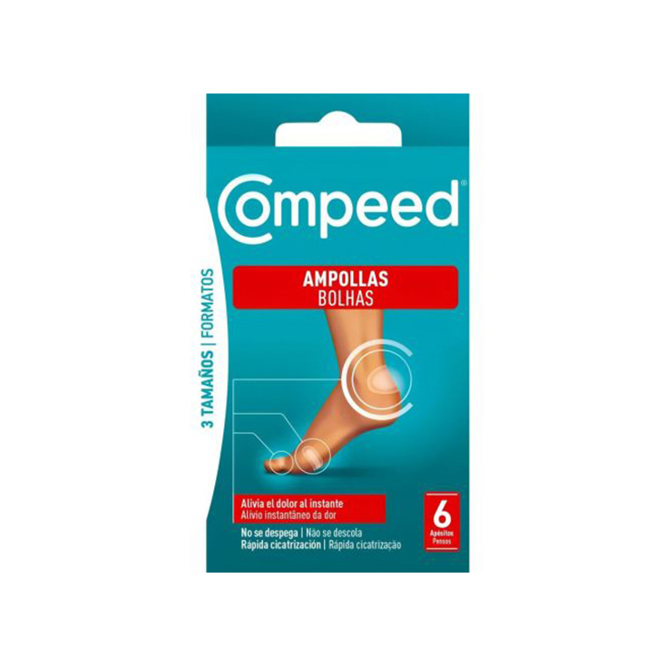 compeed ampollas surtido 6 unidades compeed ampollas surtido 6 unidades