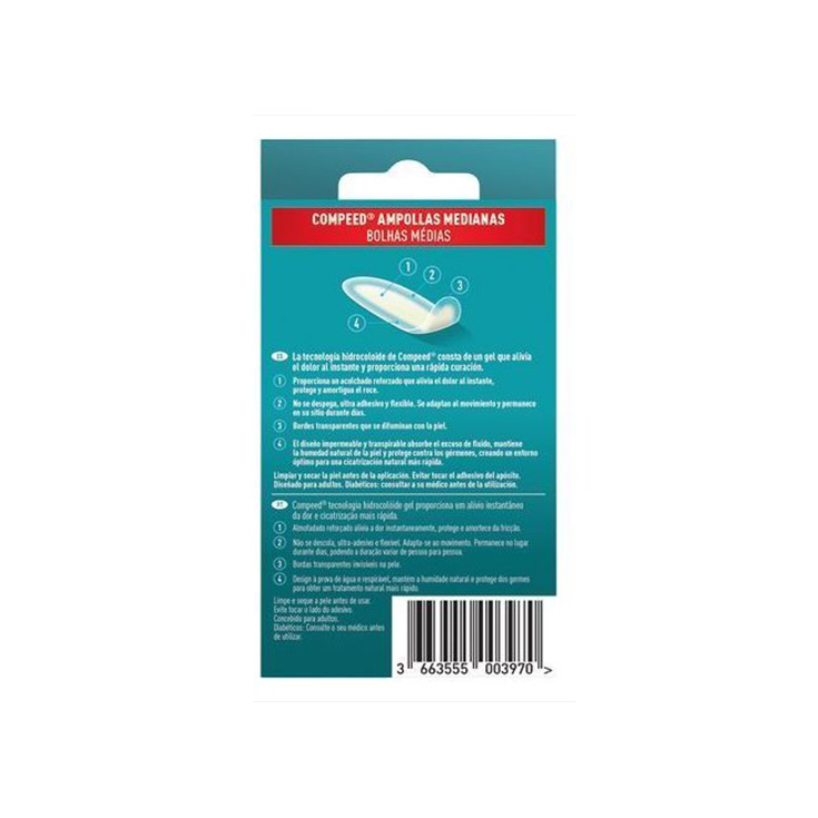 compeed ampollas pequeñas 7 unidades