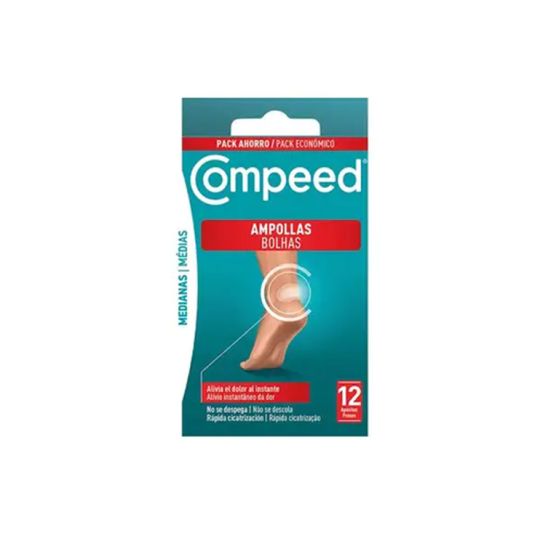 compeed ampollas medianas 12 unidades