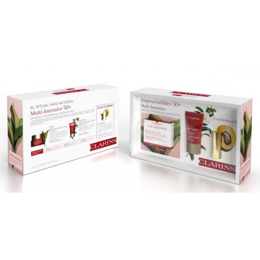 clarins multi intensiva crema dia piel seca 50ml set 3 piezas clarins multi intensiva crema dia piel seca 50ml set 3 piezas