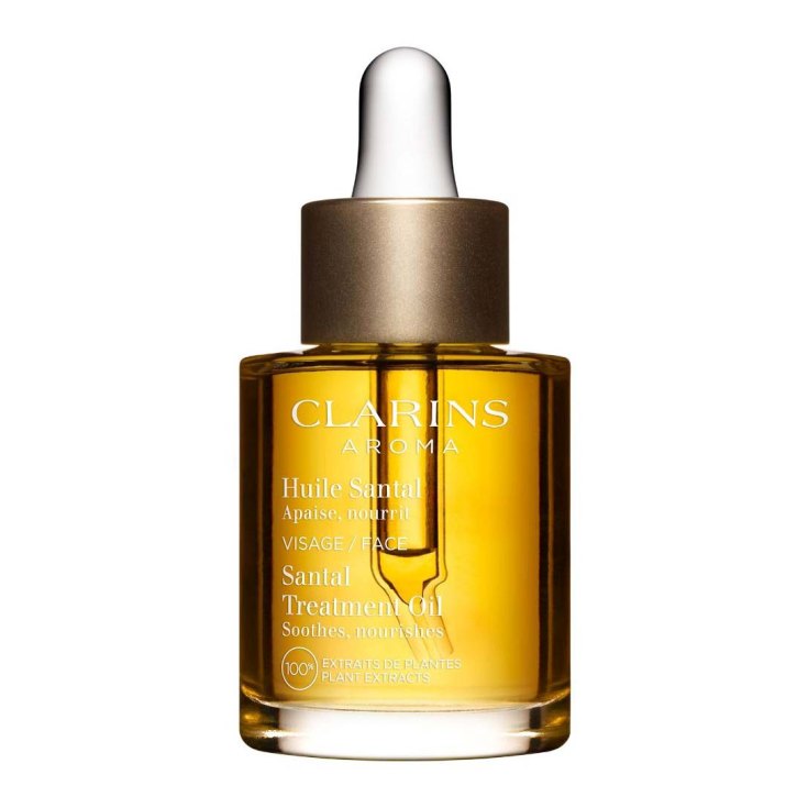 clarins aceite de sandalo pieles secas o rosadas 30ml clarins aceite de sandalo pieles secas o rosadas 30ml