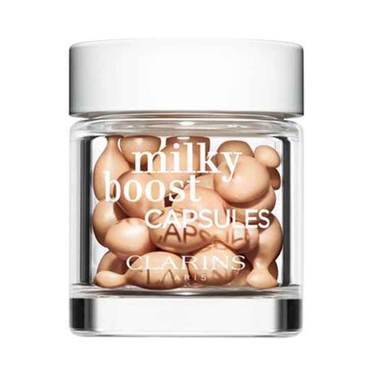 clarins milky boost base de maquillaje en capsulas clarins milky boost base de maquillaje en capsulas