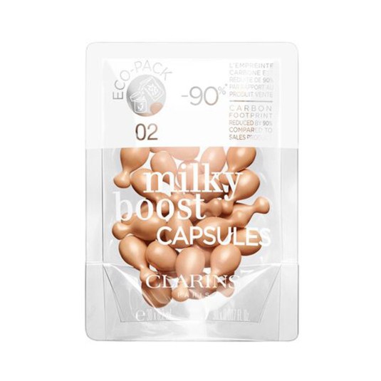 clarins milky boost capsulas recarga eco-pack