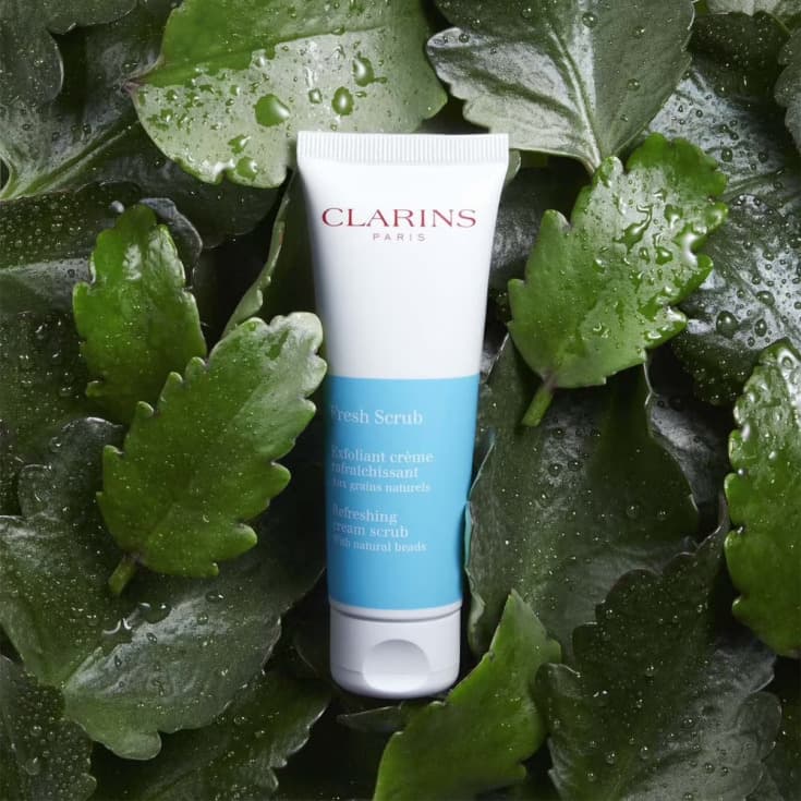 clarins fresh scrub exfoliante facial 50ml