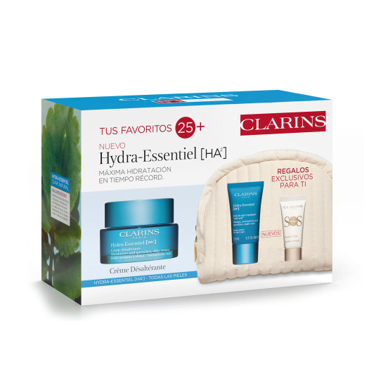 clarins hydra-essentiel [ha2] tp 50ml set 4 piezas