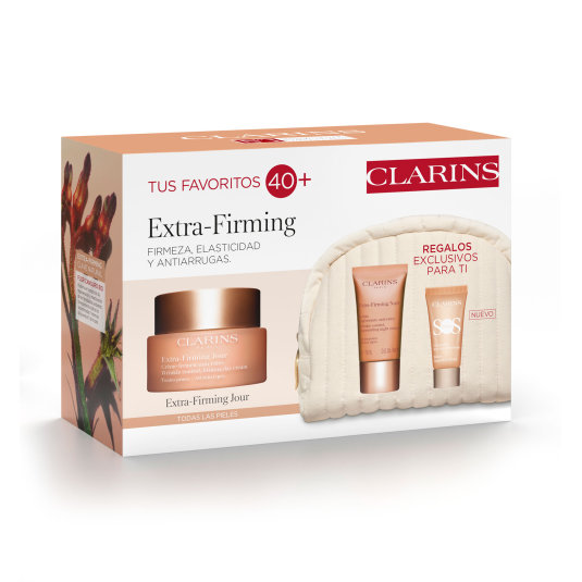clarins extra-firming 50ml tp set 4 piezas