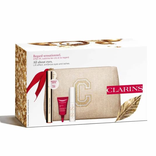 clarins clarins mascara supra volume set 3 piezas