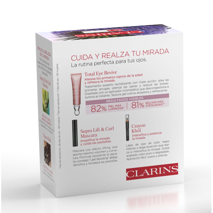 clarins total eye revive 15ml set 3 piezas