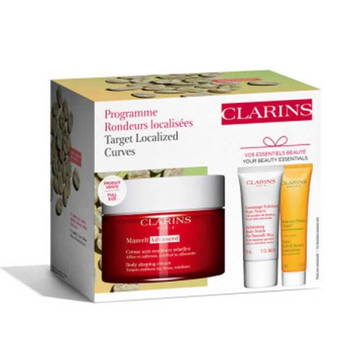 clarins masvelt body shaping cream 200ml set 3 piezas