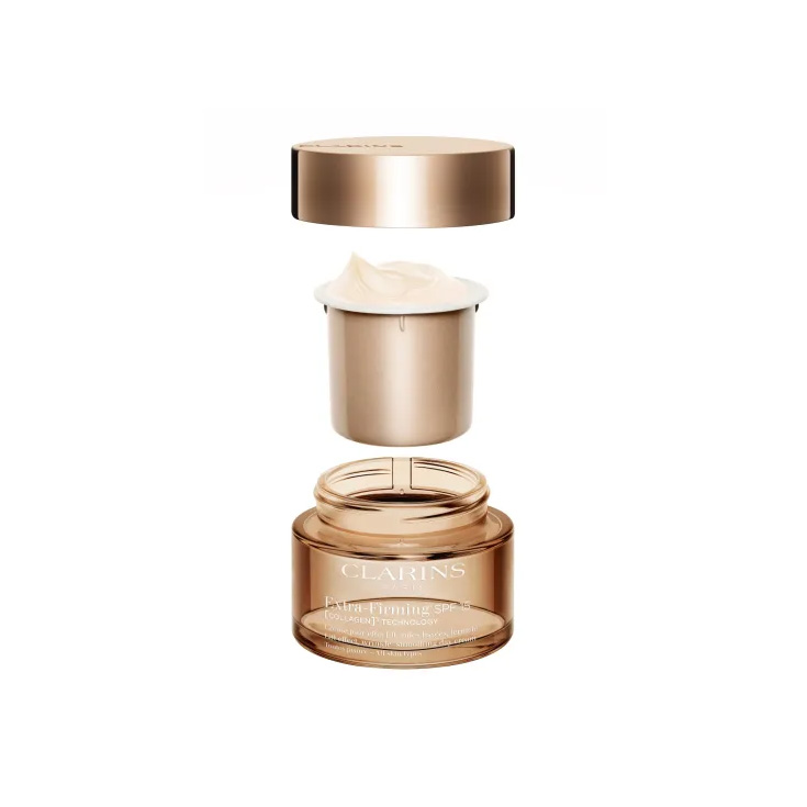 clarins extra firming dia ttodas las pieles spf15 50ml recambio