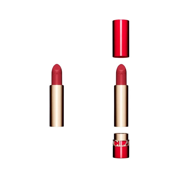 clarins barra de labios joli rouge recargable velvet