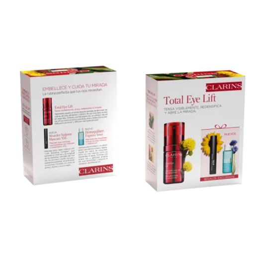 clarins total eye lift 15ml cofre