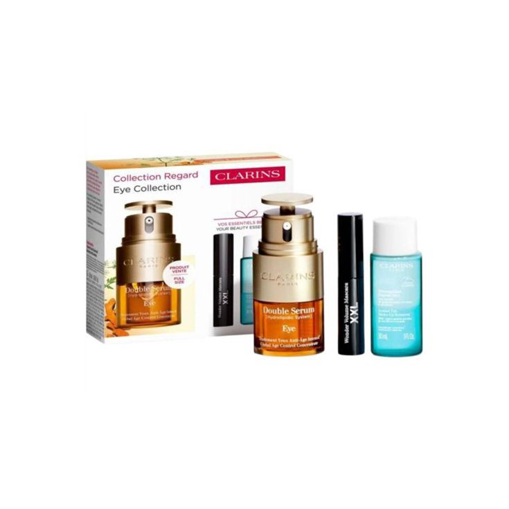 clarins doble serum eye 20ml cofre 3 piezas clarins doble serum eye 20ml cofre 3 piezas