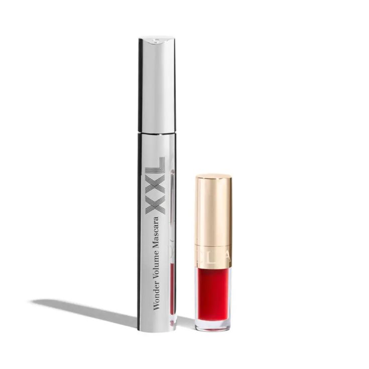 clarins wonder volume mascara de pestañas xxl cofre 3 piezas