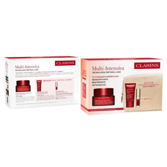 clarins multi-intensiva dia spf15 50ml cofre