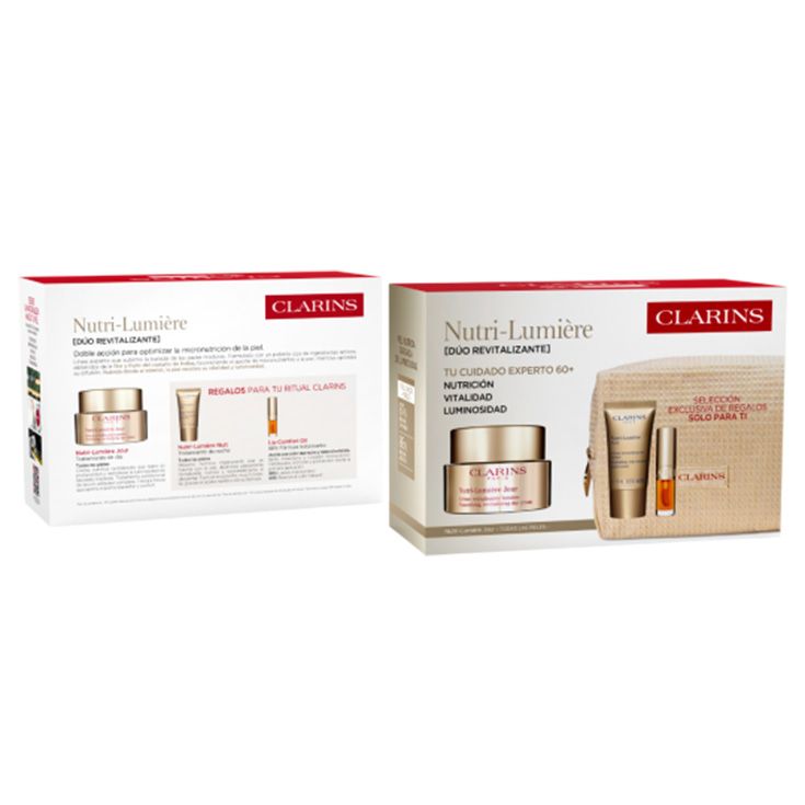 clarins nutri lumiere crema dia 50ml cofre clarins nutri lumiere crema dia 50ml cofre