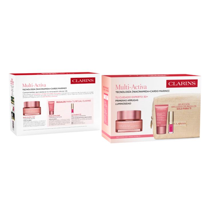 clarins multi-activa crema dia todo tipo de piel 50ml cofre clarins multi-activa crema dia todo tipo de piel 50ml cofre