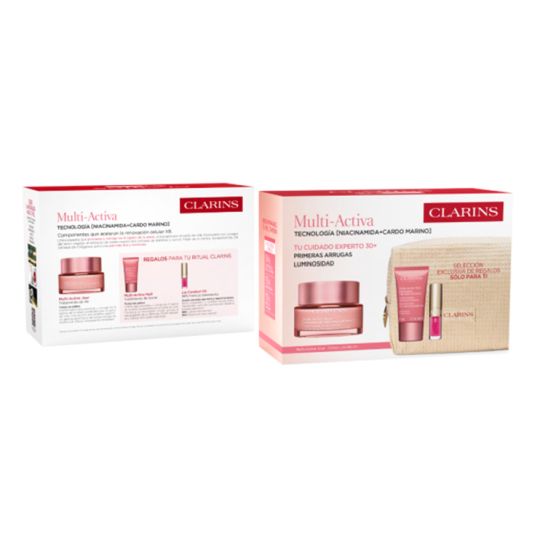 clarins multi-activa crema dia todo tipo de piel 50ml cofre