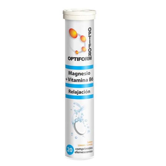 optiform magnesio+vitamina b6 20 comprimidos