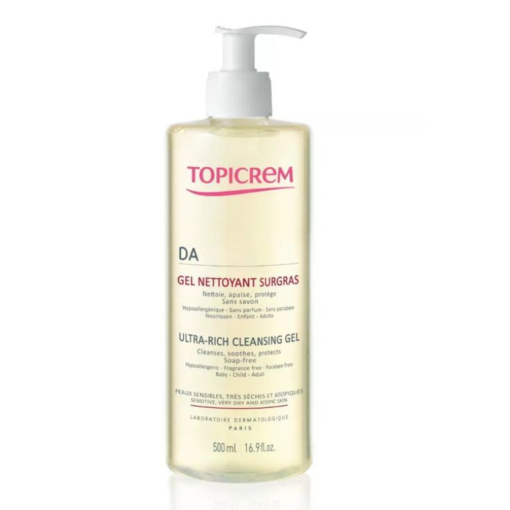 topicrem da gel limpiador sobreengraso 500ml