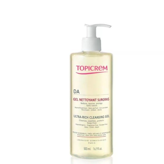 topicrem da gel limpiador sobreengraso 500ml