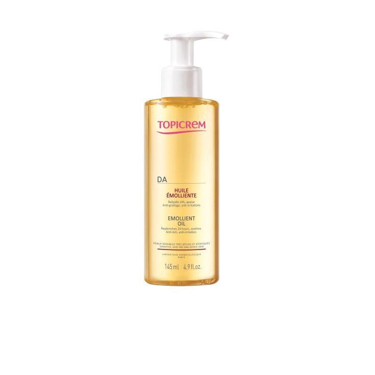 topicrem aceite emoliente corporal piel atopica, sensible o muy seca 145ml topicrem aceite emoliente corporal piel atopica, sensible o muy seca 145ml