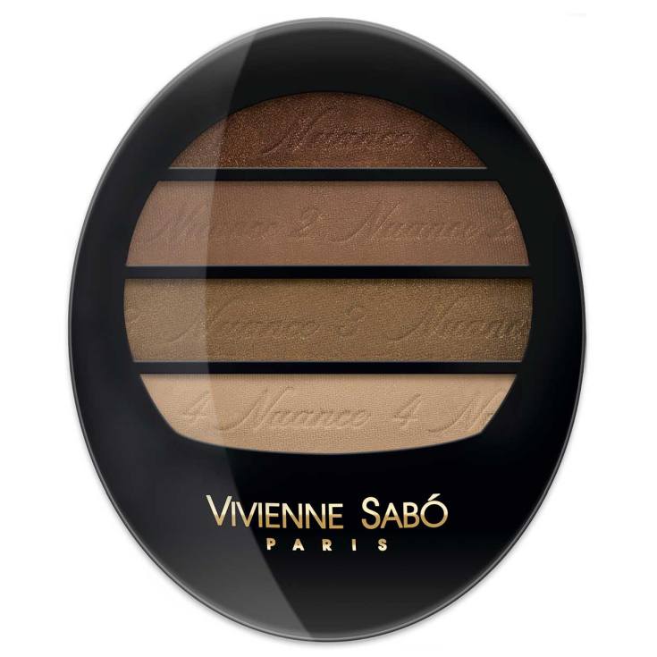 vivienne sabo quatre nuances paleta de sombra de ojos 74 vivienne sabo quatre nuances paleta de sombra de ojos 74