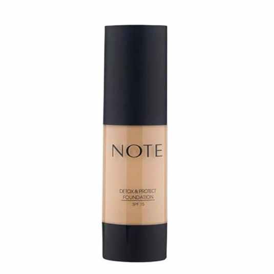 note detox and protect foundation 