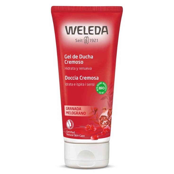 weleda gel crema de ducha granada 200ml weleda gel crema de ducha granada 200ml