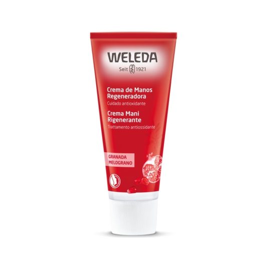 weleda crema de manos regeneradora de granada 50ml