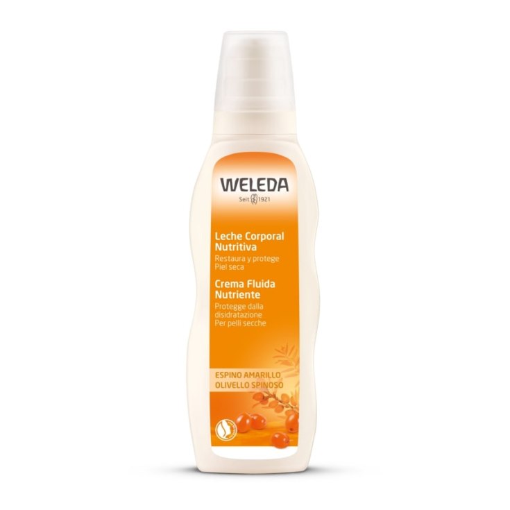 weleda leche corporal nutritiva espino amarillo 200ml weleda leche corporal nutritiva espino amarillo 200ml