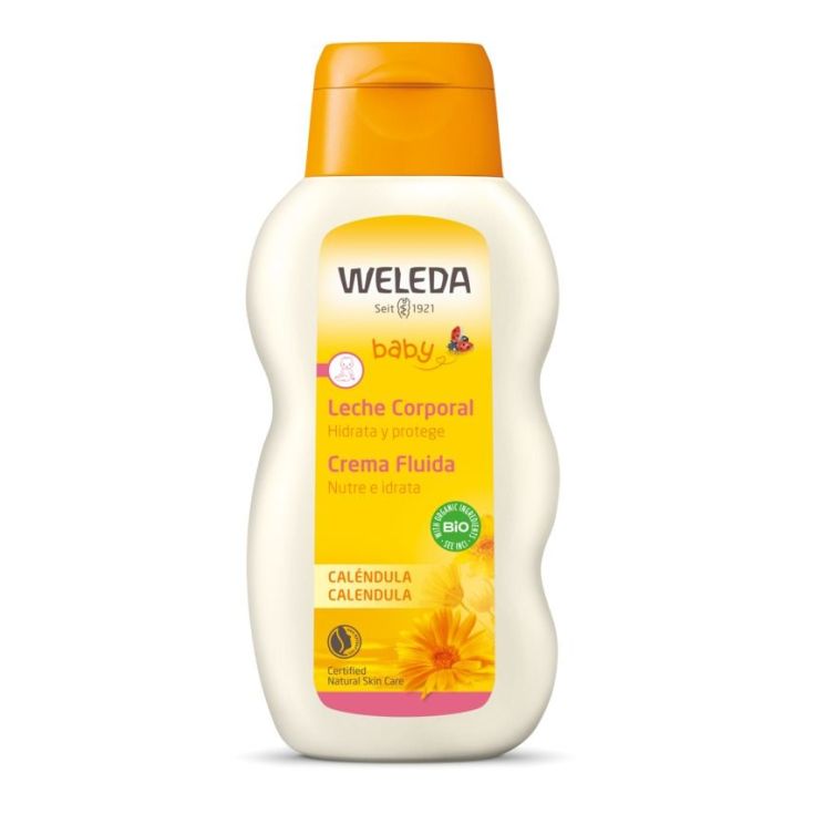weleda leche corporal de calendula bebe 200ml weleda leche corporal de calendula bebe 200ml