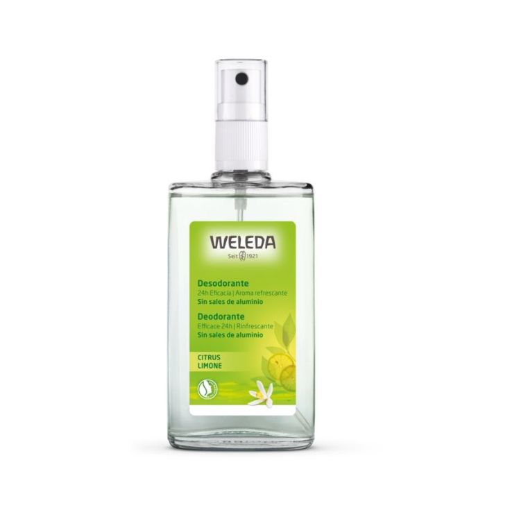 weleda desodorante citrus spray 100ml weleda desodorante citrus spray 100ml